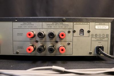 an image of a close up of a control panel with wires