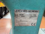 a label on a machine that says jouanel - almore