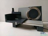 an old photo of a camera on a table