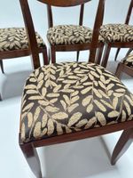 Suite de six chaises à manger en acajou, dossier bandeau cur… (photo 3)