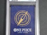 a close up of a card in a plastic case on a table