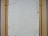 an image of a picture frame hanging on a wall in a room