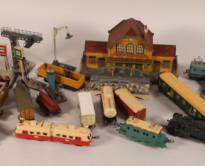 JEP, Hornby et Jouef Ensemble complet et varié de trains min…