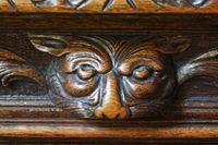 Armoire de chasse française du XIXe siècle - chêne - richeme… (photo 3)