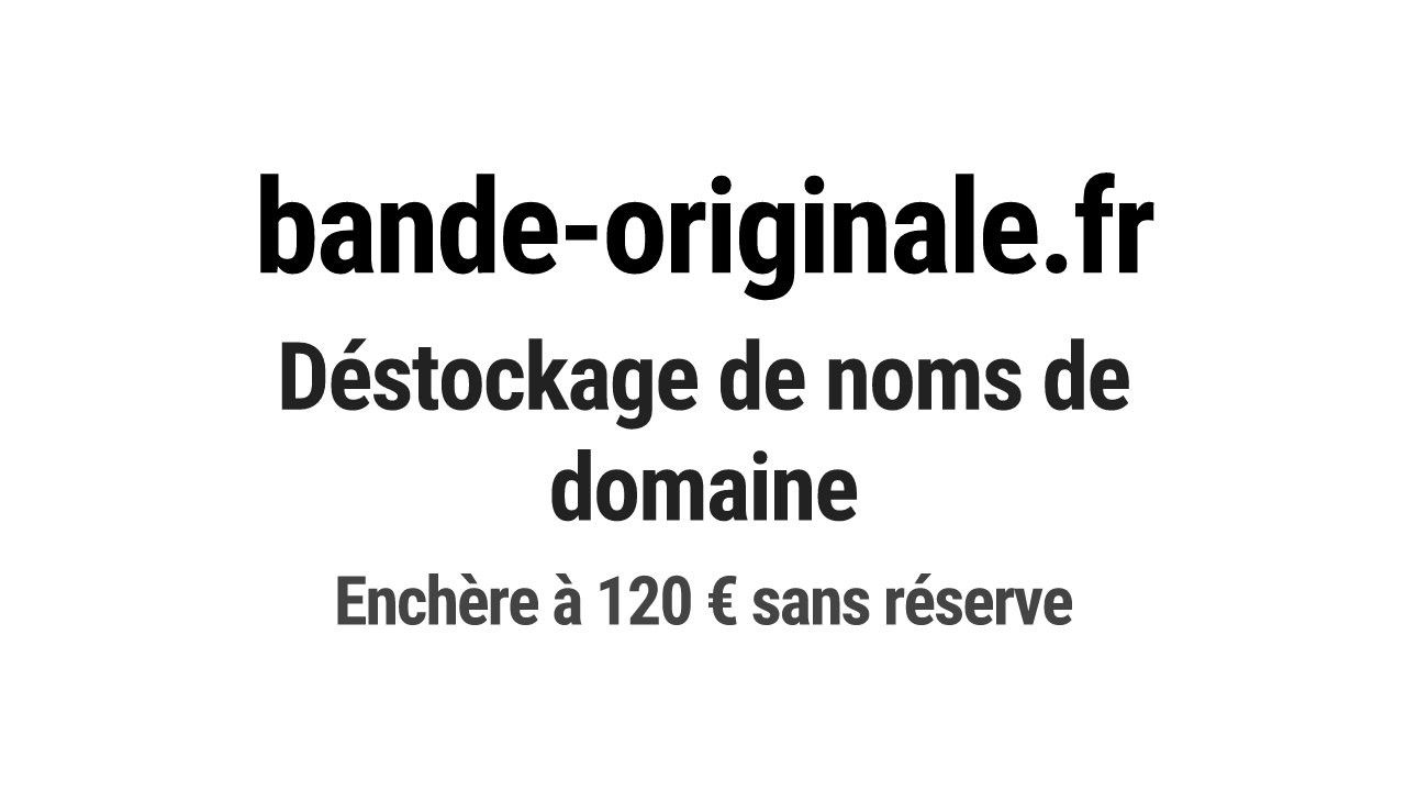 Destockage & Invendus