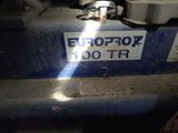a close up of a sign on the back of a truck