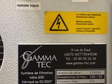 a close up of a machine with a label on it