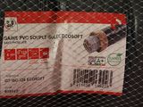 a picture of a close up of a ticket on a fence