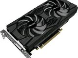 a close up of a video card on a white background