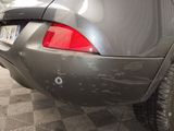 a close up of the rear end of a car