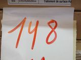 a picture of a price label on a cardboard box