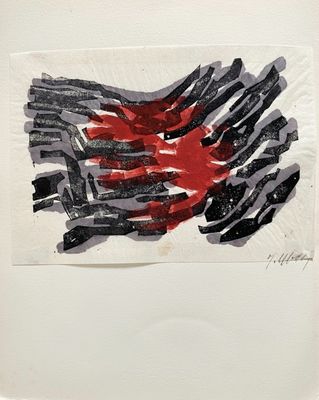 a picture of a piece of art that is on the wall