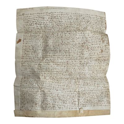 une feuille de papier sur laquelle on peut écrire, posée sur une table
