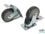 pair of heavy duty casteors with wheels for heavy duty casteors