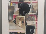 une image représentant un ours noir sur une feuille de papier