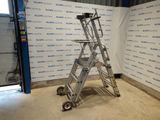 an image of a ladder in a garage
