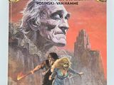 the cover of a book with a picture of a man holding a sword