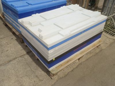 10 couvre palette SCHAFER pvc type europ 120x80 Pas de tva, … - Photo 1