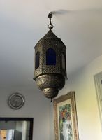 LANTERNE, travail oriental de la fin du XIXe siècle, en méta…