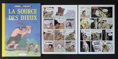 Johan et Pirlouit (Peyo): La source des dieux: Tirage de lux…