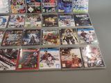 a lot of video games on display on the table