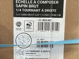 a cardboard box with a label on it that says koro - normanie
