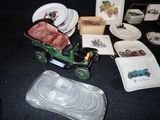 a table with a lot of plates and dishes on it