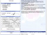 a close up of a document with a picture of a person on it