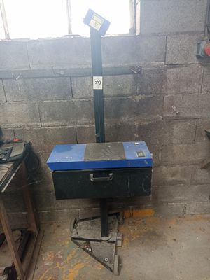 an image of a workbench in a garage