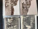 plusieurs vieilles photos en noir et blanc représentant un homme et une femme