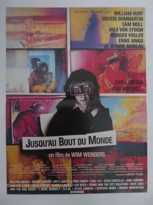 L'affiche du film « Just You Bout du Monde » est accrochée au mur.