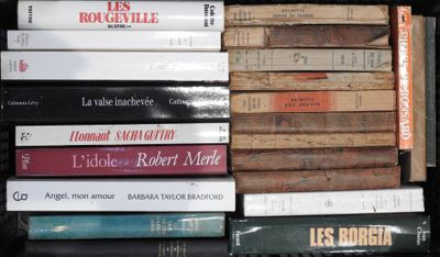Littérature Lot de 23 volumes et brochés dont Les Borgias, E…