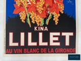a poster of a bunch of red flowers on the wall