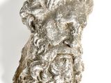 an image of a statue of a man with a beard on a white background