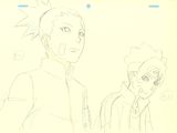 drawing of two anime characters, one of which is a man and the other of which is a woman