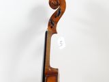 an image of a violin on a stand against a white background