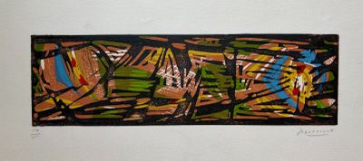 une image d'un tableau sur le mur d'une pièce