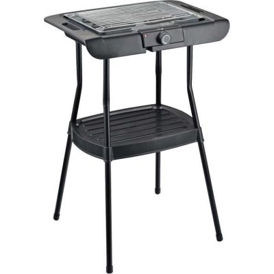 a black barbecue grill on a white background with a white background