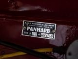 a close up of a sign on the side of a red truck