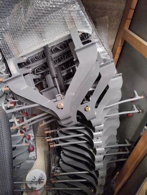a machine that is sitting inside of a building