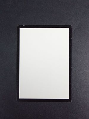 an image of a tablet computer sitting on top of a black table