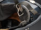 a close up of a helmet with a camera in it