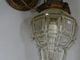a light that is hanging on the wall
