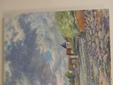 a picture of a painting hanging on the wall