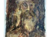 a painting of a man with a beard and a hat