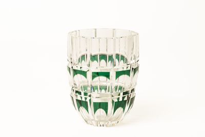 VAL SAINT LAMBERT. Vase En Cristal Taillé Partiellement... - 79334021 ...