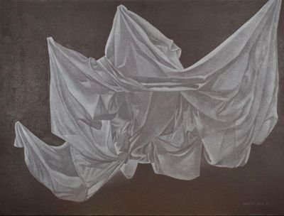Jacques JOOS (1945-2021), "Sans titre" 1980, technique mixte…