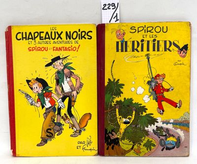 pair of vintage children ' s comic books from the early 20th century