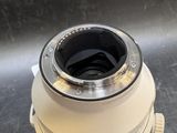 a close up of a camera lens on a table
