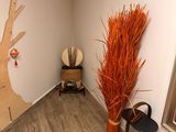 an image of a hallway with a tree on the wall